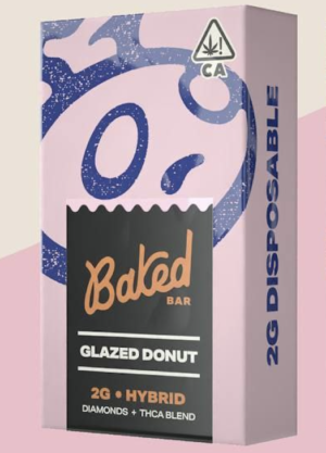 Baked Bar Disposable Glazed Donut